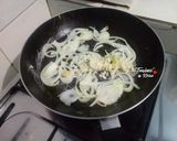 Foto langkah ke 4 dari resep Tumis Telur Enoki Saus Blackpaper.