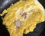 A picture of step 3 of Sweet Corn Laddu.