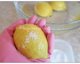 Hình bước làm 1 của món Chanh gừng ngâm mật ong - giúp phòng ngừa cảm cúm và giảm cân