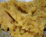 A picture of step 2 of AlooKangmet with TanNgangn Puri Manipuri Style.