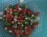 A picture of step 3 of Kalay chanay ka pulao.