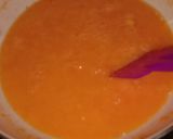 Foto langkah ke 2 dari resep Puding mangga lapis tawar santan.