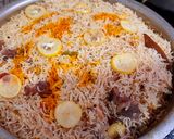 A picture of step 9 of Mutton pulao biryani.