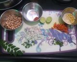A picture of step 1 of Upma Breakfast.