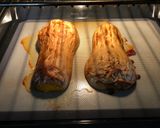 A picture of step 1 of Smoked pumpkin soup with cheddar.