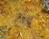 A picture of step 4 of Valaipoo Vadai / Banana Blossoms Vadai.