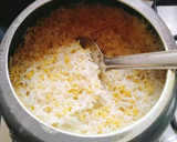 A picture of step 2 of Chakkara pongal 😋😋.