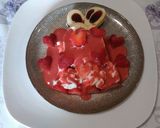 Foto del paso 4 de la receta: Tarta de fresas con queso, chocolate y salsa de fresas al ron