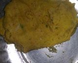 A picture of step 2 of Dal thepla.