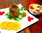 薑黃翡翠木須銀魚炒飯（創意料理）的食譜步驟3照片