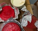 Foto langkah ke 5 dari resep Red velvet cake tanpa mixer.
