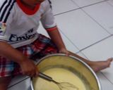 Foto langkah ke 5 dari resep Japaness Cheese Cake.