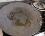 A picture of step 3 of Veg Chilla.
