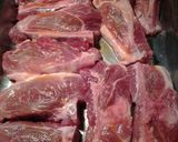 A picture of step 2 of Spicy Dry rubbed ribs in oven.
