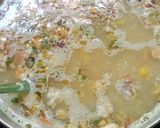 Foto langkah ke 2 dari resep Sup Telur Kepiting Jagung #alamami.