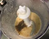 Une image de l'étape 3 de Sauce salade pimentée moutarde pêche persil.