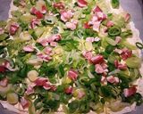 Lauchkuchen Rezeptschritt 3 Foto