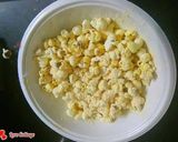 A picture of step 1 of Popcorn fritters.