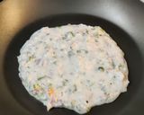 A picture of step 8 of Barnyard Millet Savoury Pancake.