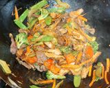 Foto del paso 4 de la receta: Chapsuy de carne de vacuno con fideos Chinos