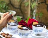 عکس مرحله 1 از دستور ماگ کیک کاکائویی با مایکروویو