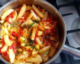 Foto del paso 3 de la receta: Revuelto de papas y morrones, con huevo