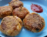 पंजाबी स्टाइल आलू टिक्की (Punjabi Style Aloo Tikki Recipe In Marathi) रेसिपी स्टेप 4 फोटो 