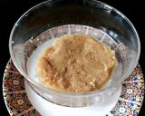 A picture of step 3 of No bake Chocolate cheese cake.