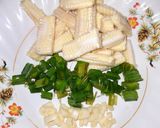 A picture of step 1 of Stir fried vegetables.