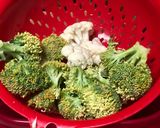 A picture of step 1 of Broccoli,Cauliflower and Panner Paratha#hmf#breakfast# post no 4.