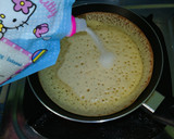 Foto langkah ke 11 dari resep Martabak Manis Teflon Menul-Menul.