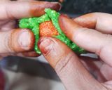 A picture of step 6 of Cashew designer sweet.