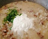 Foto del passaggio 5 della ricetta 267 🍚Risotto alla panna e salsiccia 🍖