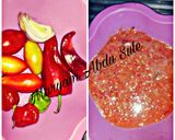 A picture of step 2 of Yam Porridge with Spinach leaves. Step-by step Recipe.