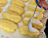 Foto del paso 7 de la receta: Petisús o eclaris de crema y chocolate