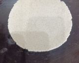 A picture of step 2 of Bajra Rotla.