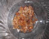 A picture of step 3 of Shahi Beson Halwa.