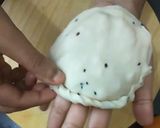 চিংড়ি মাছের বিনুনি কচুরি(chingri macher binuni kachuri recipe in Bengali) রেসিপি ধাপ - 15 ছবি