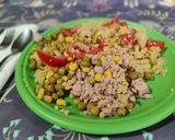 Foto del paso 5 de la receta: Quinoa con guisantes y maíz (lata saludable)