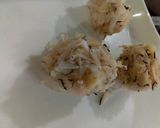 A picture of step 12 of Coconut Laddo.