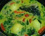 Foto langkah ke 8 dari resep Ikan Patin Plus Telur Bumbu Kuning.