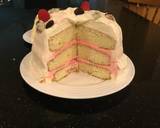 Almond Layer Cake with Rasberry Cream Filling recipe step 29 photo
