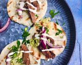 A picture of step 9 of Mini Beef Shawarma.