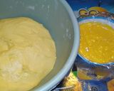Foto langkah ke 1 dari resep Donat Bomboloni tanpa ulen isi Fla vanila.