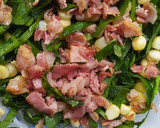 Foto del paso 8 de la receta: Ensalada de espinacas con tocino estilo Ale's