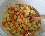 Σούπα με πατάτα και μπέικον φωτογραφία βήματος 4