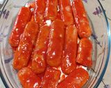 Epres, tejszínhabos, rakott babapiskóta recept fázis 4 fotója