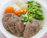 A picture of step 6 of Clear Stewed Radish and Beef Soup (Rice Cooker Version).