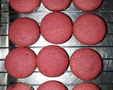 Foto del paso 9 de la receta: Cupcake RED VELVET, relleno con mermelada de frutos rojos