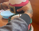 Foto del paso 12 de la receta: Pastel de fondant navideño